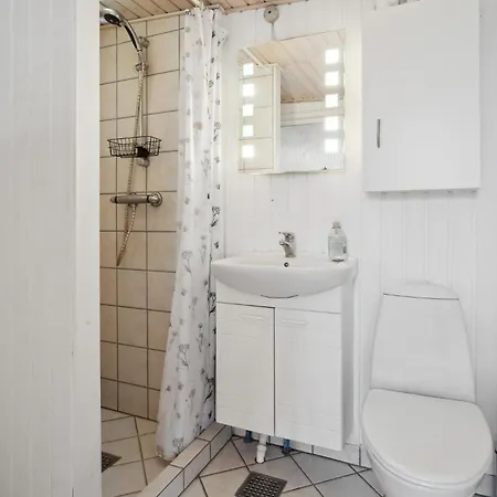Stunning In Bjert With House Sea View Holiday home